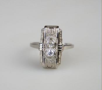 Ring - Gold, Diamant - 1935 Ring - Gold, Diamant - 1935