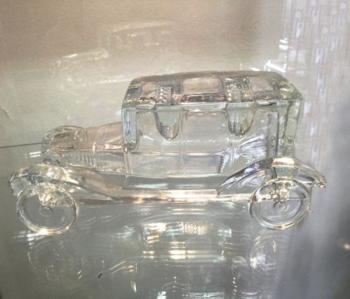 Glas-Briefbeschwerer - 1930 Glas-Briefbeschwerer - 1930