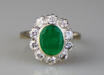 Ring - Gold, Diamant - 1960 Ring - Gold, Diamant - 1960