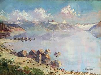 Blick auf das Meer - 1950 Blick auf das Meer - 1950