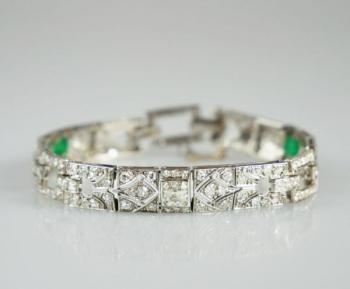 Armband - Gold, Diamant - 1930 Armband - Gold, Diamant - 1930