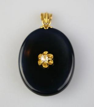 Brosche - Gold, Diamant - 1890 Brosche - Gold, Diamant - 1890