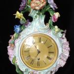 Uhr - bemaltes Porzellan - 1850