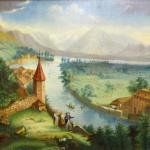 Romantische Landschaft - 1854