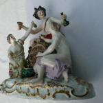 Porzellan Figurengruppe - 1850