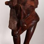 Afrikanische Skulptur - Holz - 1970