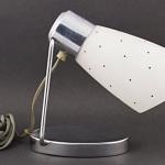 Tischlampe - Chrom, Milchglas - 1930