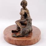 Nackte Figur - Bronze, Marmor - 1930