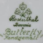 Kleine Schale Art Deco - Schmetterling, Rosenthal 