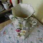 Vase aus Porzellan - weies Porzellan - 1900