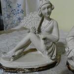 Zwei Porzellan Figuren - weies Porzellan - 1930