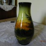 Vase aus Porzellan - Majolika - 1930