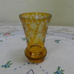 Vase - klares Glas - 1930