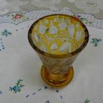 Vase - klares Glas - 1930
