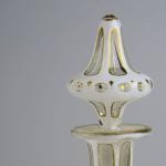 Flakon - klares Glas, Milchglas - 1850