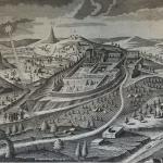 Blick auf die Stadt - 1752