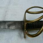 Waffe - Leder, Messing - 1780