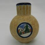 Vase aus Porzellan - weies Porzellan - Imperial Amphora Teplice Czechoslovakia - 1920