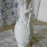 Vase aus Porzellan - weies Porzellan - Royal Dux Czechoslovakia - 1930