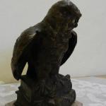 Tiere - patinierte Bronze, Marmor - Carl Kauba - 1900