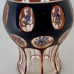 Glasbecher - Facetteglas, berfangglas - 1880