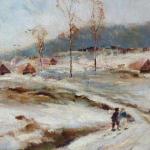 Vladimir Kliment - Eine schneebedeckte Strae ins 