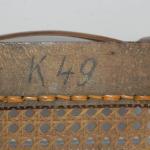 Zwei Sthle - gebogenes Holz - Thonet Wien - 1910