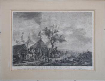 Soldaten - J.Moyreau  (1690  1762)  - 1737