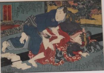 Gemlde - Kunisada Utagawa (1786  1865) - 1850