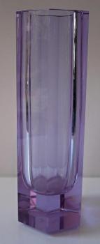 Die Vase violett,Alexandrit - Moser