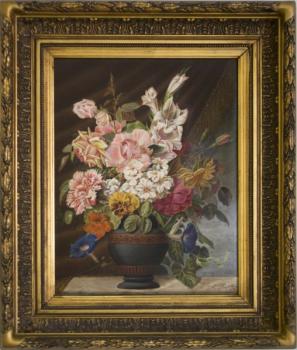 Stillleben mit Blumen - A. Dupr 1899 - 1899