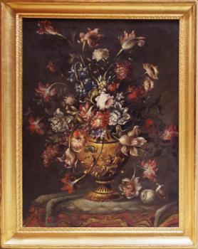 Stillleben mit Blumen - 1850