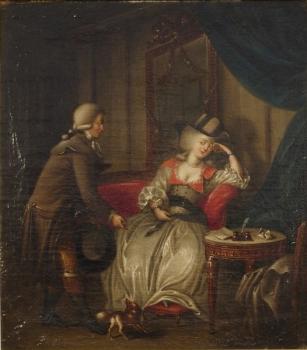 Galante Szene - 1780