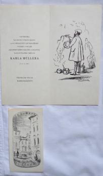 Karel Mller - Ex libris, Erinnerung 
