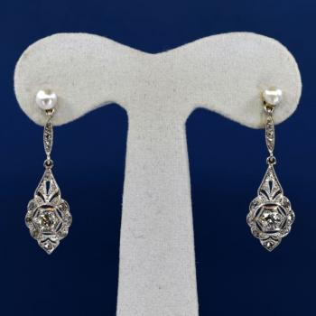 Ohrringe aus Weigold - Weigold, Diamant - 1960