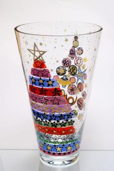 Vase - klares Glas - Andy Warhol (1928-1987) - 1985