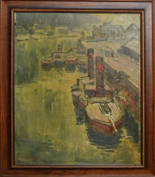 Blick auf den Fluss - Milan Zezula (1921  1992) - 1960