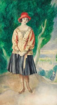 Mdchen - Ddina Jan (1870-1955) - 1910