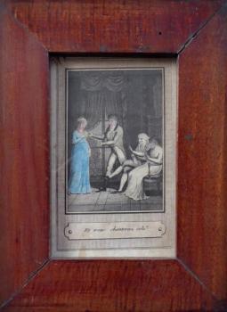 Edme Bovinet ( 1767 - 1832 ) - Im Salon eines Adli