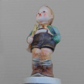 Porzellan Figur Junge - 1930