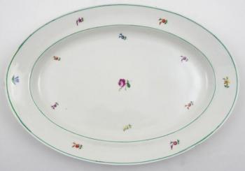 Ovale Schssel - Porzellan - 1810