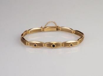 Armband - Gold, saphir - 1910