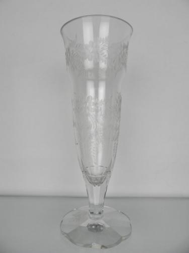 Vase - geschliffenes Glas - 1930