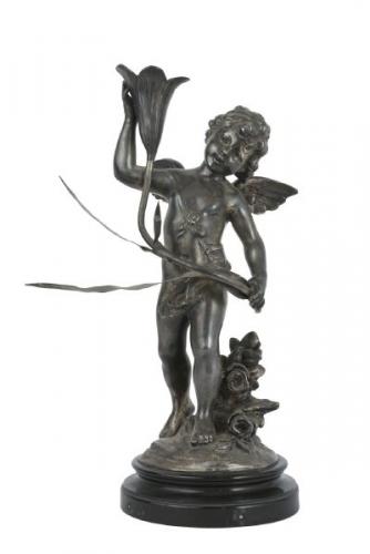 Kerzenstnder, Cupido mit der Blume, 1930