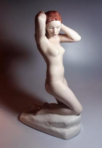 Porzellan Figur Mdchen - Porzellan - 1940