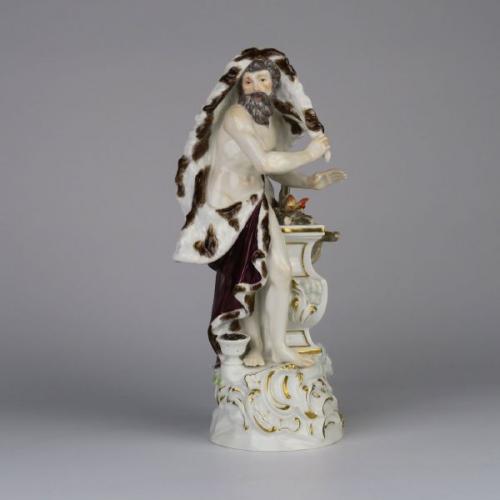 Porzellanfigur - weies Porzellan - Meissen 1760 - 1760