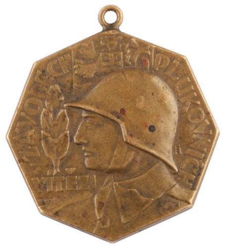 Militrmedaille fr den Regimentssieger 1933