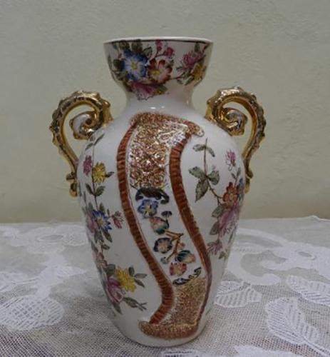 Vase aus Porzellan - weies Porzellan - 1930