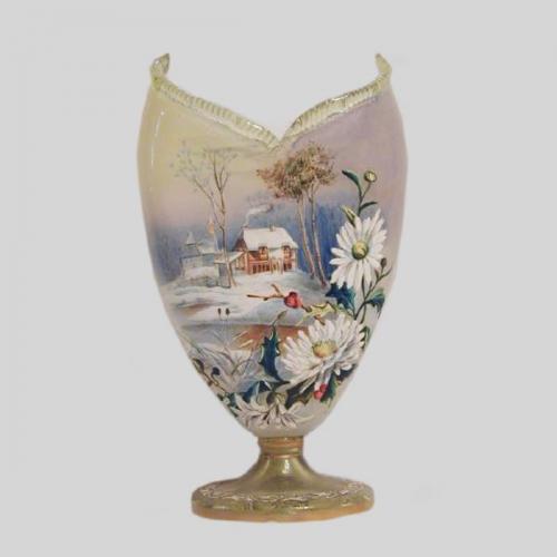 Vase - Opalglas - 1880