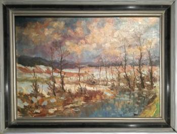 Landschaft - Bohumil Knyttl (1903 - 1977) - 1937 Landschaft - Bohumil Knyttl (1903 - 1977) - 1937
